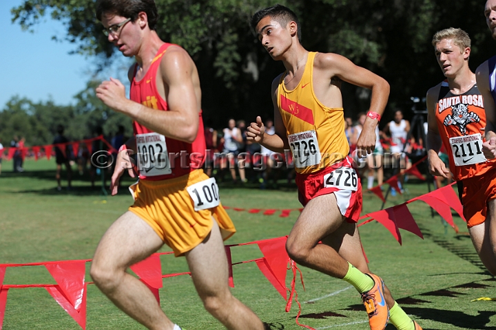 2015SIxcHSSeeded-074.JPG - 2015 Stanford Cross Country Invitational, September 26, Stanford Golf Course, Stanford, California.